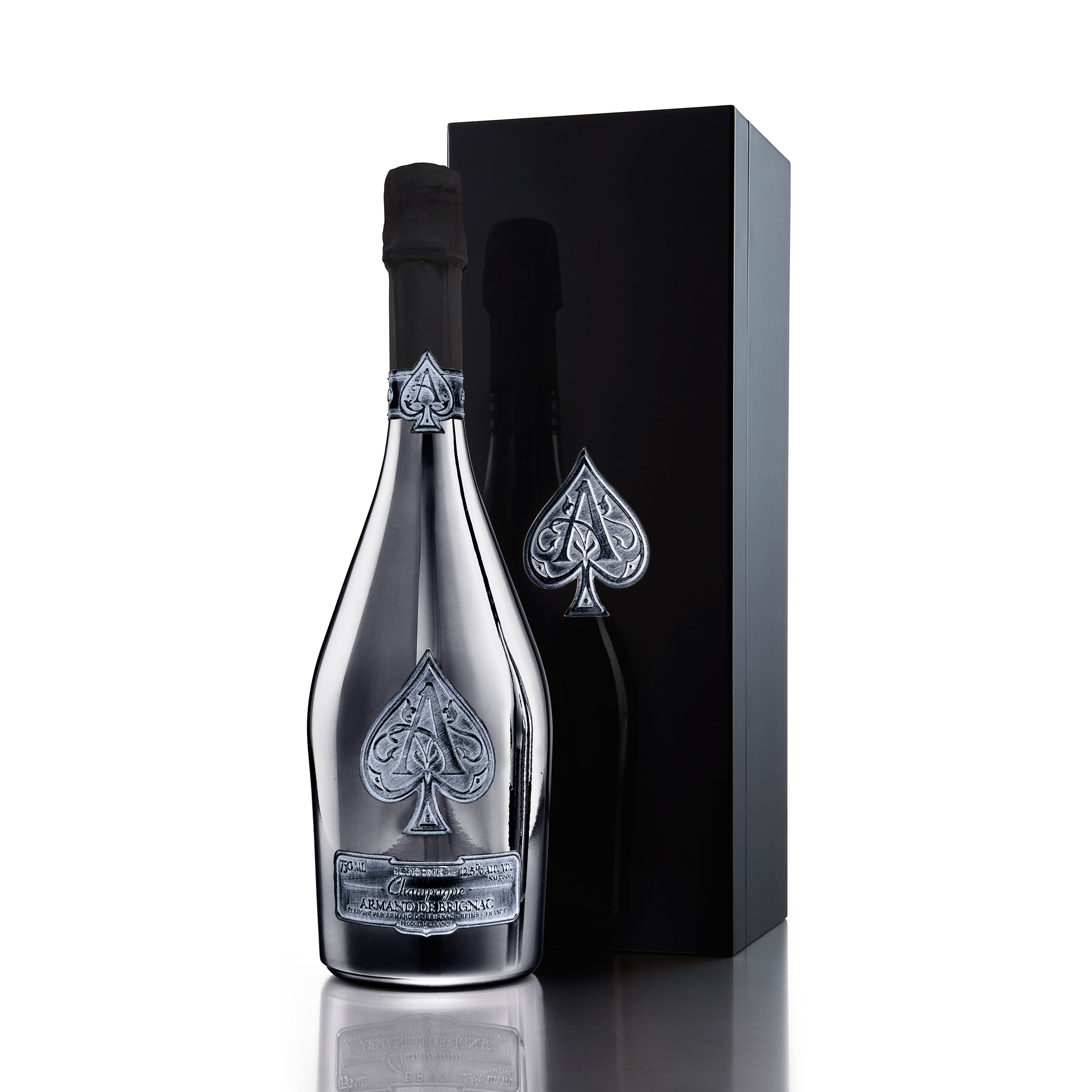 Buy Armand de Brignac 75cl Blanc de Noirs in Ace of Spades Branded Box